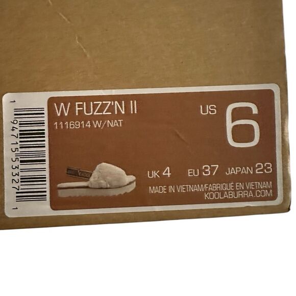 Koolaburra by UGG Women's Fuzz'N II Slipper ~ size 6 ~ new with box - Picture 10 of 10